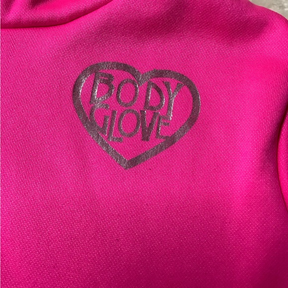 Pink Body Glove Toddler Hoodie 18 month 18M - Picture 2 of 6